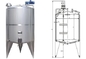 SS304 1.6m Diameter 5000 Litre Horizontal Water Tank For Beverage Factory