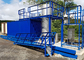 Carbon Steel Industrial Water Purifier Machine , 22kw Packaged Sewage Treatment System